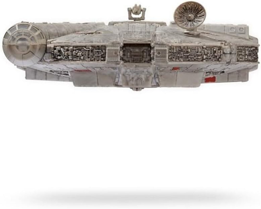 Star Wars Micro Galaxy Squadron SWJ0332 - Faucon Millenium, véhicule officiel 22,5 cm avec lumières, sons et figurines Naty Shop