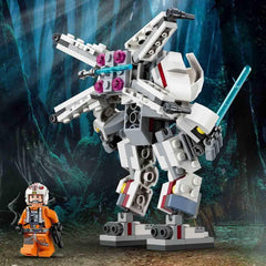 LEGO Star Wars Le X-Wing Mech de Luke Skywalker, briques à collectionner, action-aventure, idée cadeau pour garçons et filles créatifs à partir de 6 ans 75390 Jeux de construction Besuche den LEGO-Store