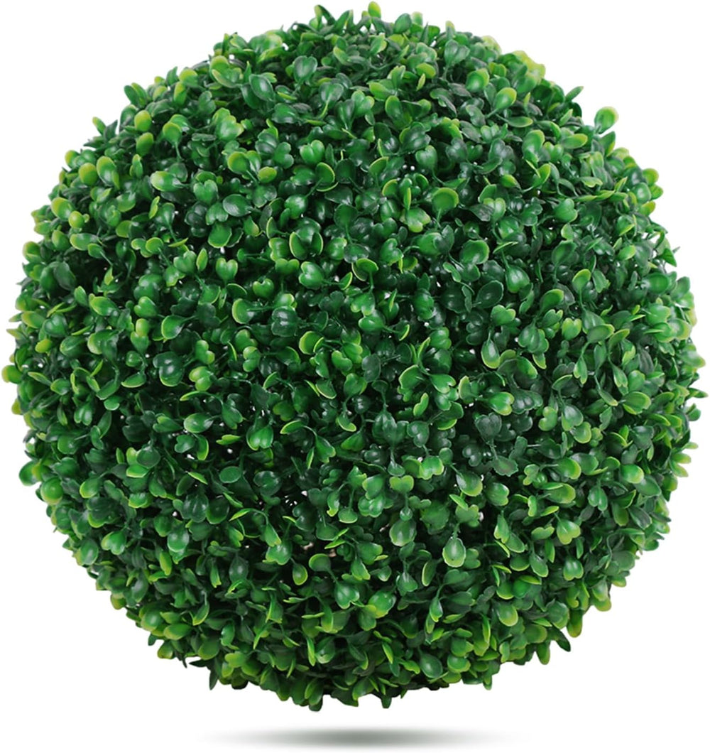 Langlebige Haltbarkeit, Kunstrasenkuppel Kugelpflanzen, Umweltfreundliche, Kunststoff Simulation, Blätter Grasball, Grün 15Cm