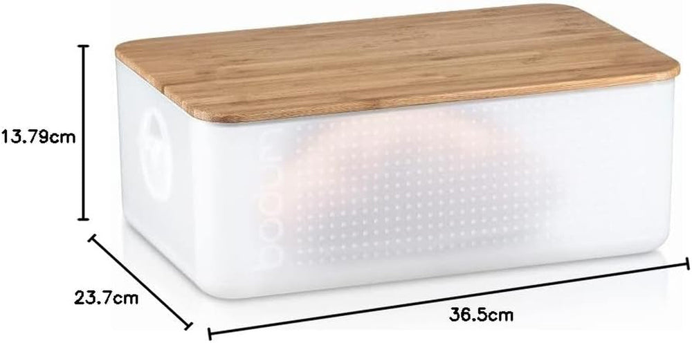 Corbeille à pain Bodum Bistro, plastique, noir, L Boîtes de conservation Naty Shop