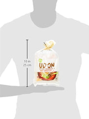 Allgroo Udon Instant Noodles - Soupe Udon épicée, préparation rapide - Contient 3 portions - 1 x 690g