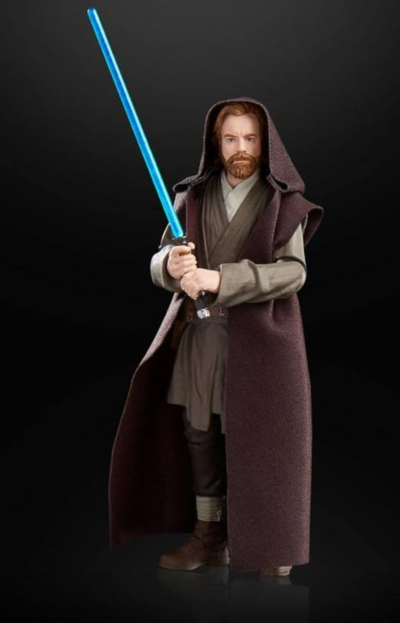 Star Wars Hasbro Star WarBlack Series Obi-Wan Kenobi (Jabiim), figurine de grande taille 15 cm Obi-Wan Kenobi, Multi, F7098 Figurines Naty Shop