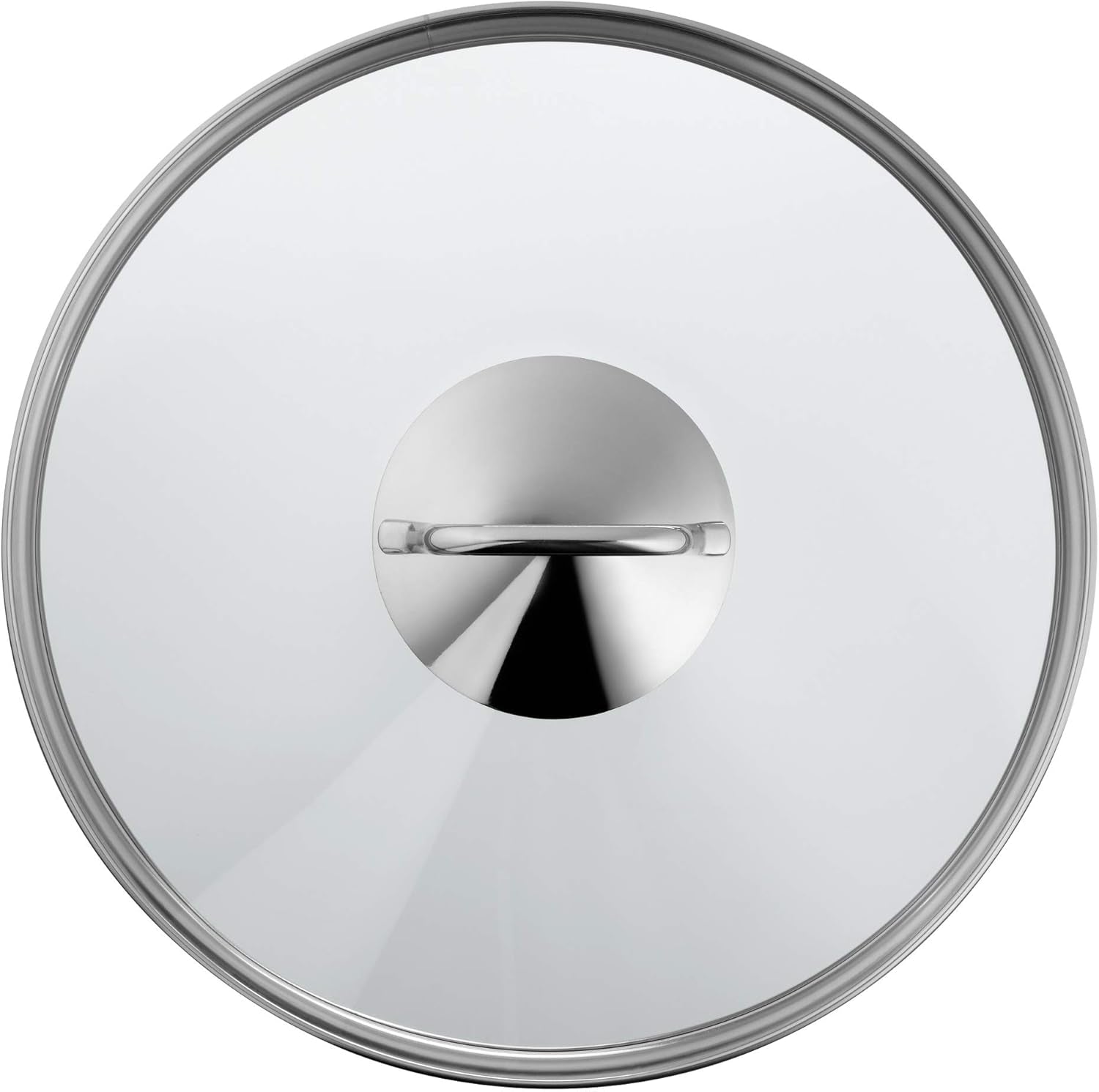 WMF Devil Casserole à induction 26 cm avec couvercle en verre, acier inoxydable avec revêtement Cromargan, revêtement céramique, va au four Casseroles et poêles Naty Shop