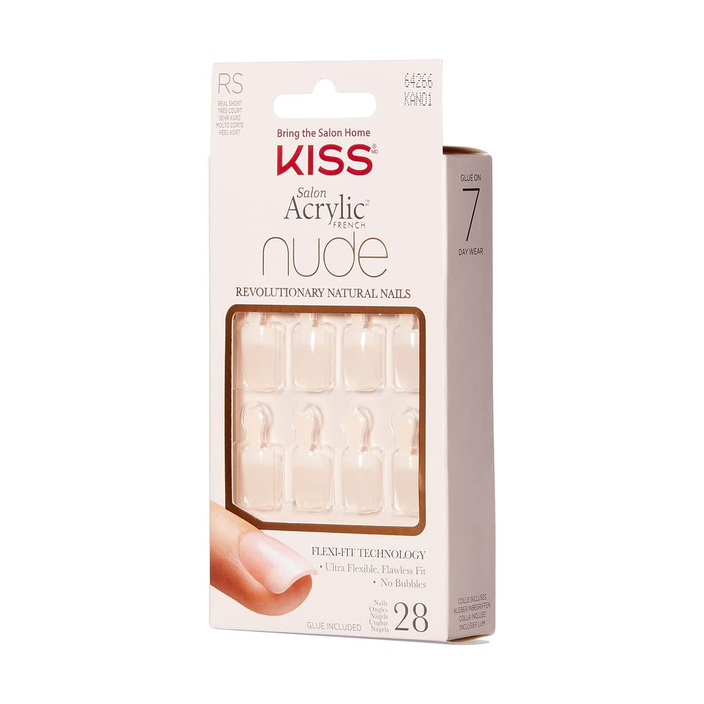 Kiss Nude Nails Amazing Nails (Pack de 2)