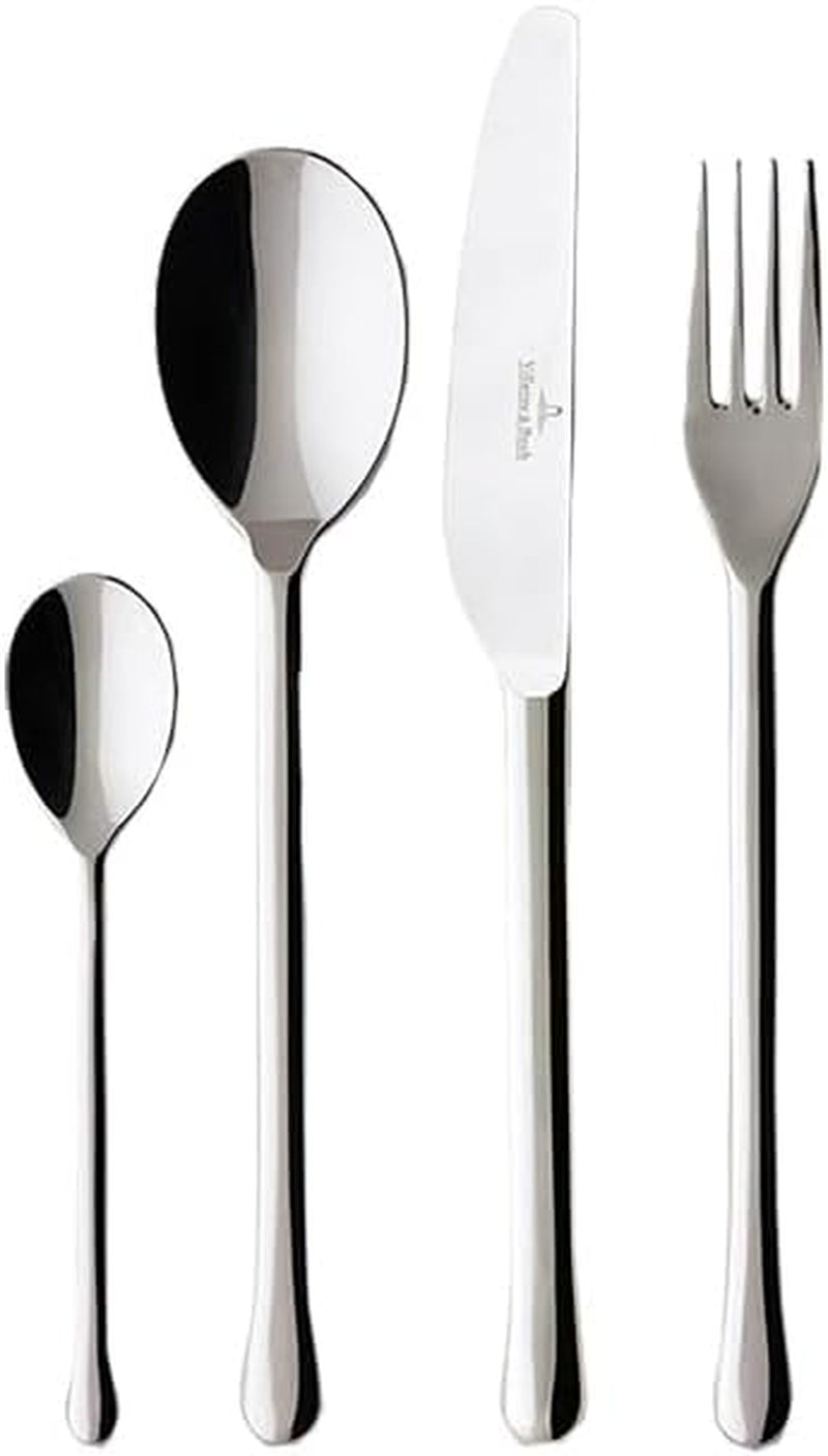 Villeroy Und Boch Udine Tafelbesteck Für Bis Zu 6 Personen, 30-Teilig, Edelstahl Bucatarie Naty Shop Tafelbesteck