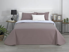 Estoralis | AVA | Courtepointe boutique réversible | Pour toutes les saisons | Couleur – Blanc/Taupe | Pour lit 180 cm. (270 X 270 Cm. Ancho X Alto) | Quilt matelassé Quilts et quilts Naty Shop Titre par défaut