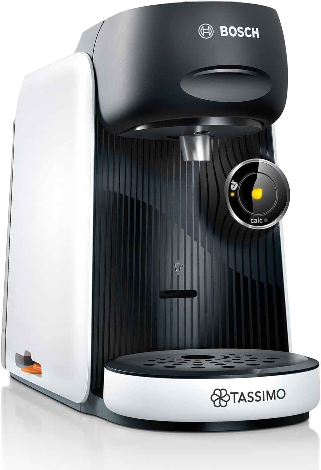 Machine à expresso à capsules Bosch Tassimo finesse TAS162E, 70 boissons, café plus intense sur simple pression d'un bouton, arrêt automatique, durable, dosage parfait, 1400 W, noir/noir