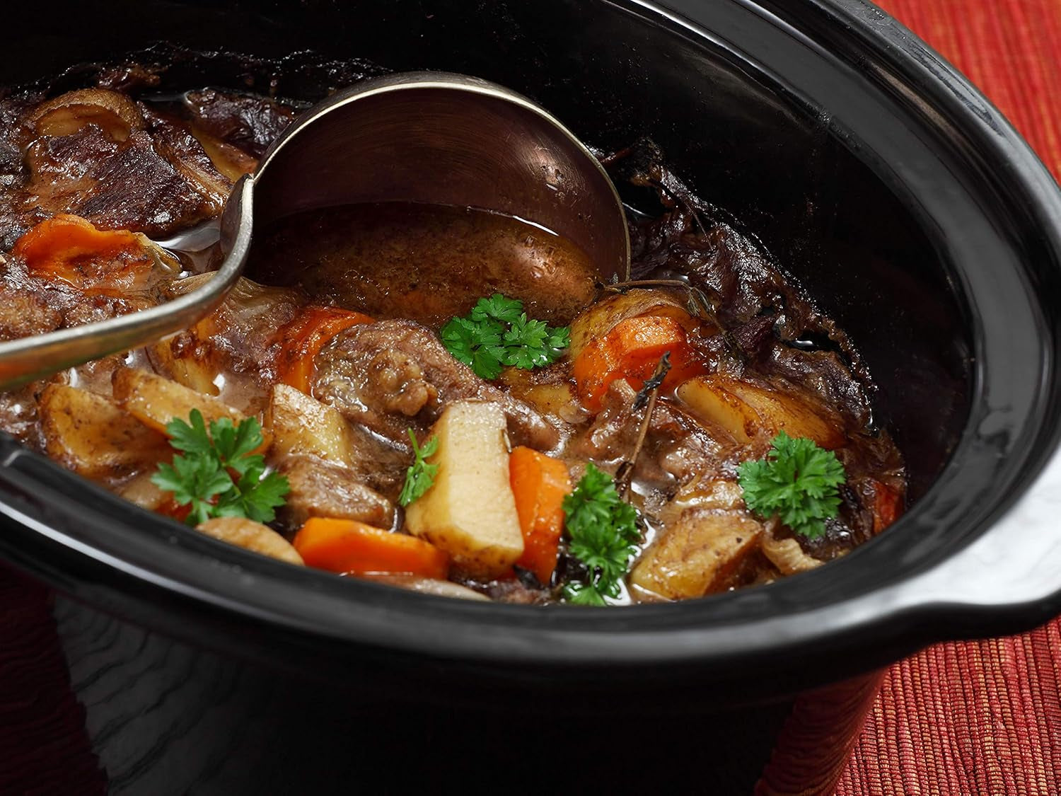 Mijoteuse Beper BC.510, 280 W, 4,5 litres, verre céramique, noir et acier Mijoteuse Naty Shop