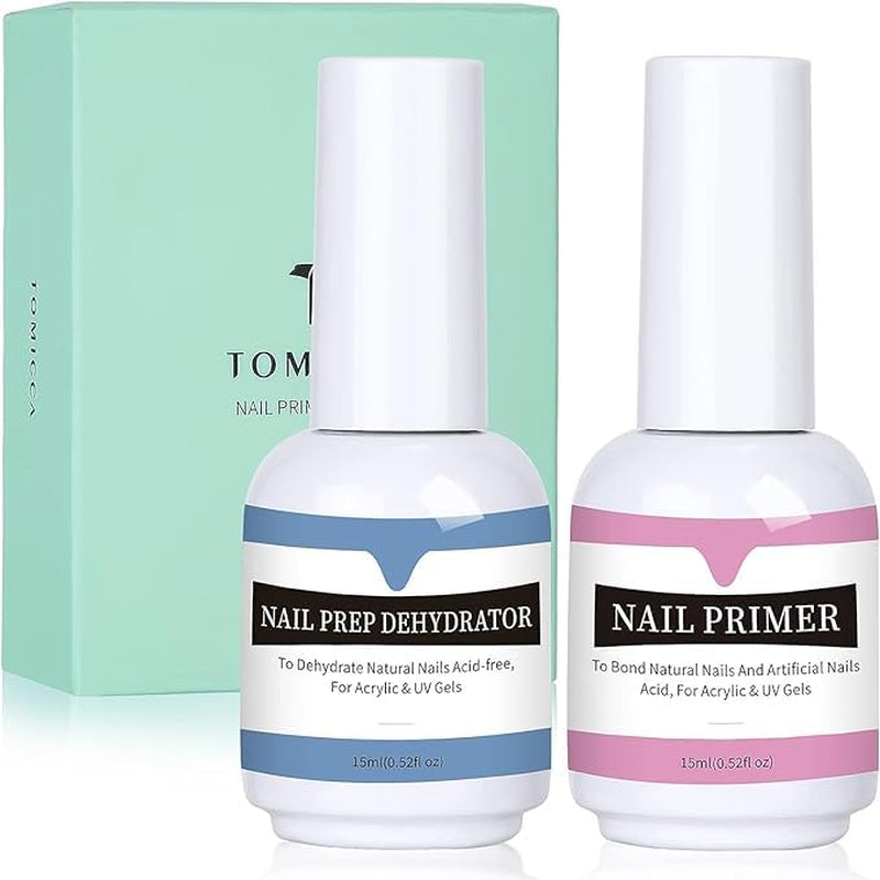 TOMICCA Vernis à ongles en gel transparent Blooming, vernis à ongles à diffusion UV LED pour le design des ongles, Marmor, Vernis à ongles bleu Aquarell 8 ml