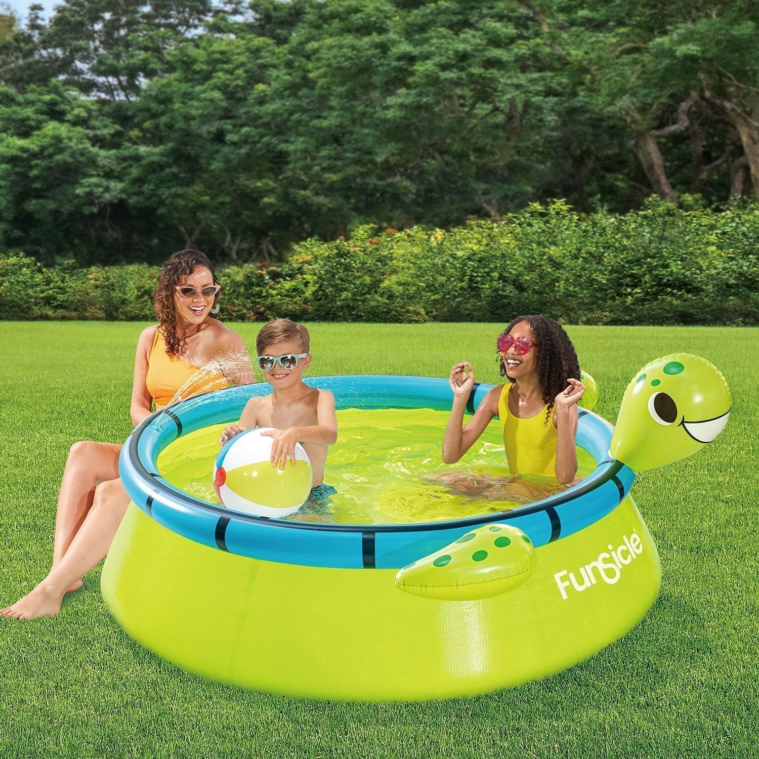 Piscină autoportantă cu broască țestoasă Ø1,83m x 51cm