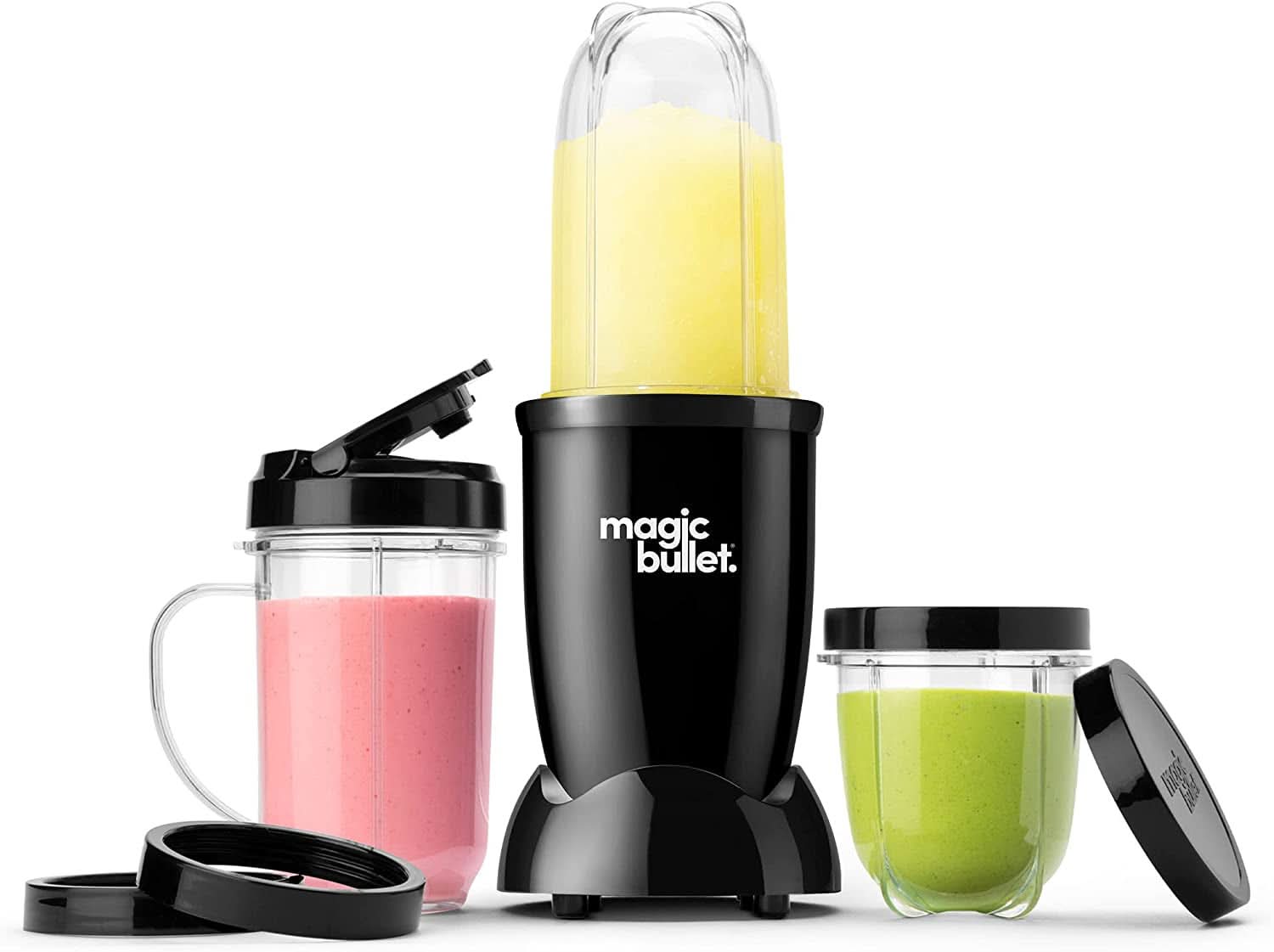 Magic Bullet, blender electric, 200 Watt Bucatarie Naty Shop Negru Ambalaj cu accesorii