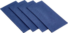 Papstar 84576 250 mouchoirs, 3 épaisseurs, pli 1/8, 33 cm x 33 cm, bleu foncé