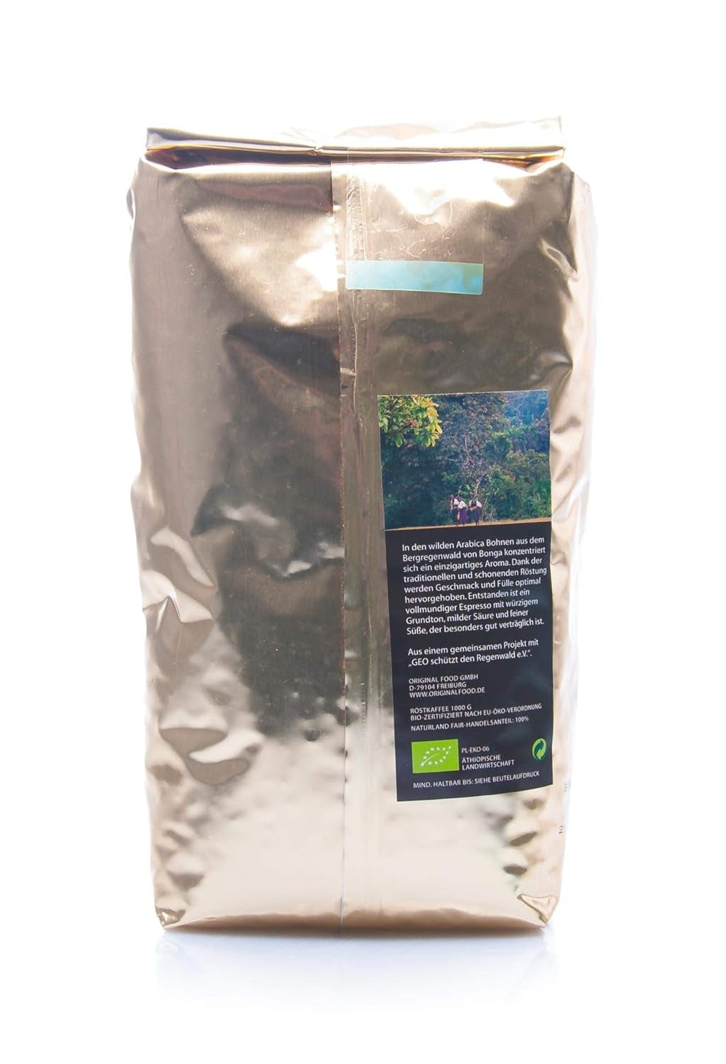 Café expresso biologique en grains Wild Coffee 1000 g