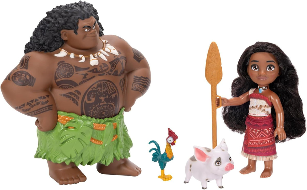 Coffret Moana 2 Vaiana et Maui 15cm