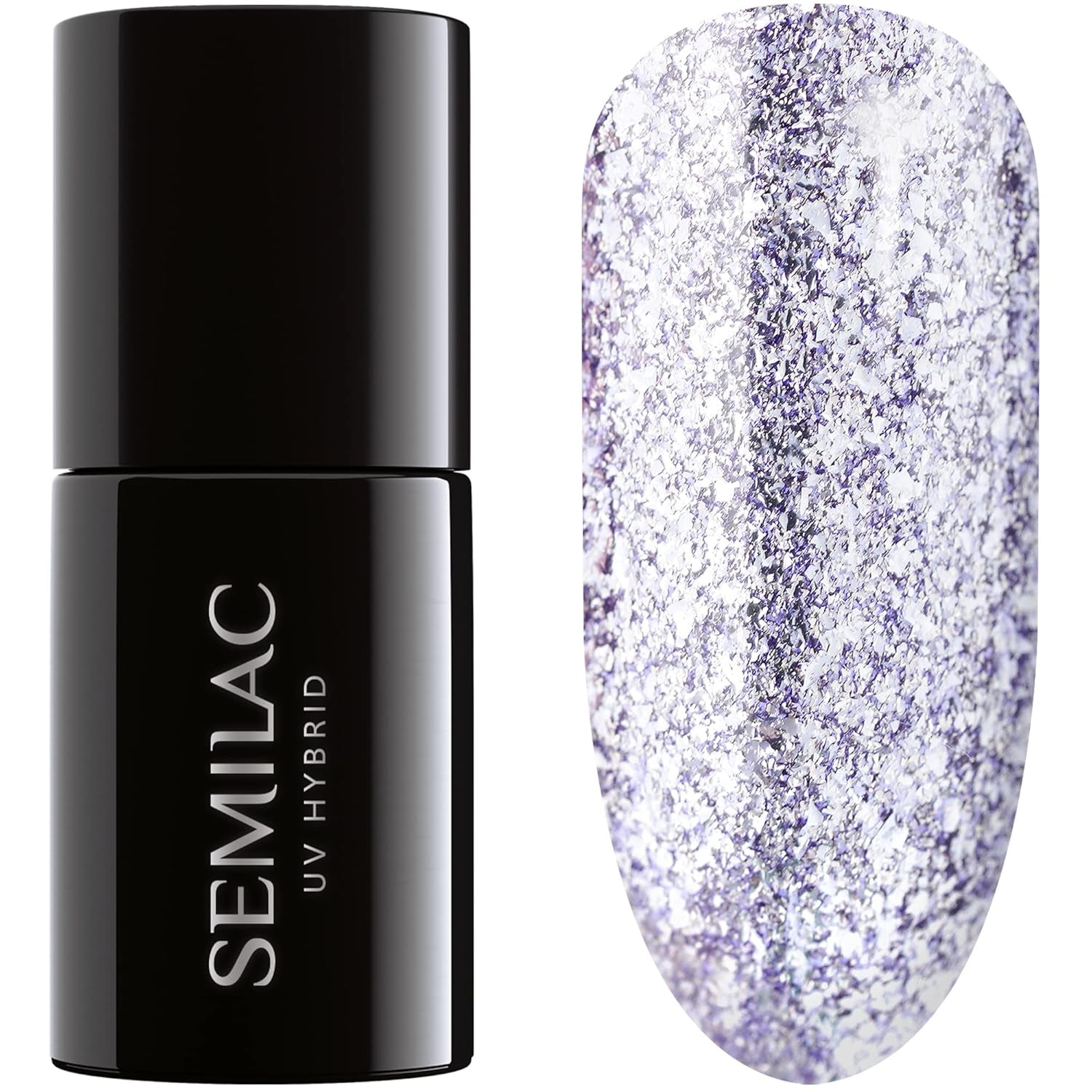 Semilac UV Nagellack Hybrid 404 Muffin aux haricots noirs 7 ml Kollektion Tastes of Fall