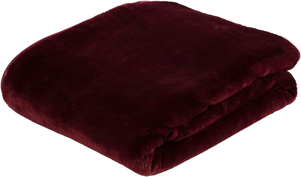 Gözze - Couverture Confortable Sensation Cachemire Premium, 500 G/M², 180 X 220 Cm - Moutarde Lits et Couvertures Besuche den Gözze-Store Bordeaux 180 X 220 Cm
