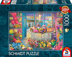 Schmidt Spiele 59764 Colorful Flower Shop Puzzle 1000 pièces Naty Shop Titre par défaut