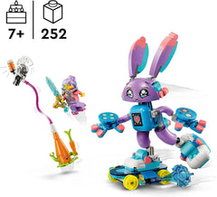 LEGO Dreamzzz Izzie et Bunchurro le lapin de jeu, jouet pour enfants à partir de 7 ans, ensemble de jeu 2 en 1 avec figurine de héros et Cyberling pour une expérience de jeu imaginative 71490 Ensembles de construction Besuche an LEGO-Store