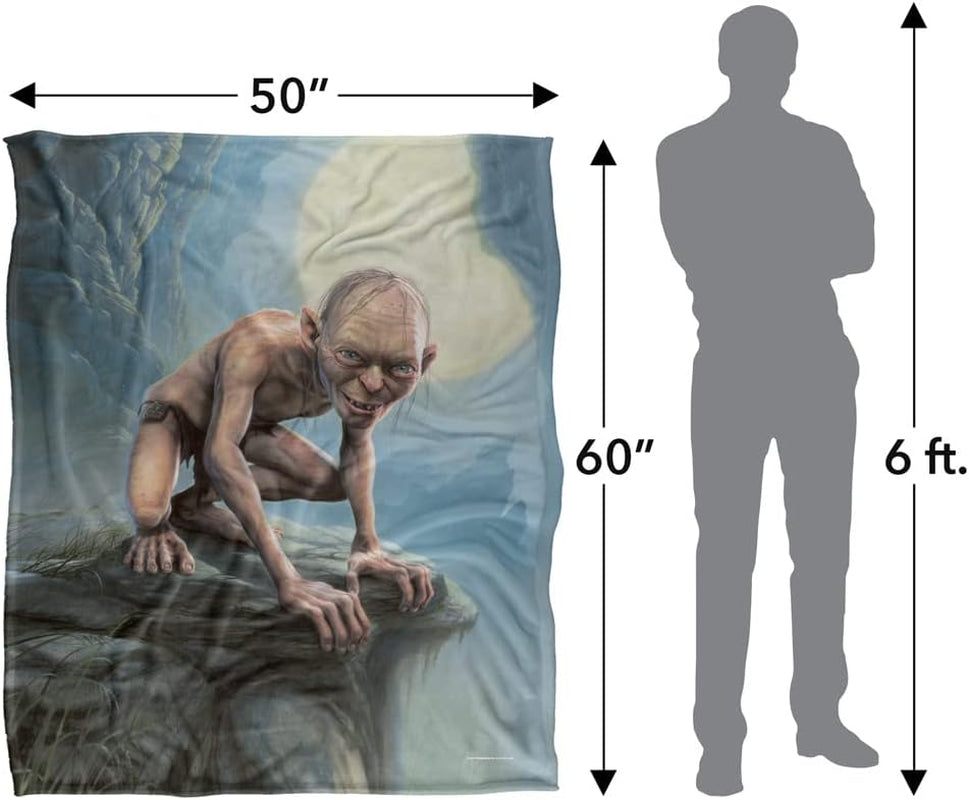 LE SEIGNEUR DES ANNEAUX Couverture confortable en soie, super douce, 152 X 127 Cm Lits et Couettes LOGOVISION