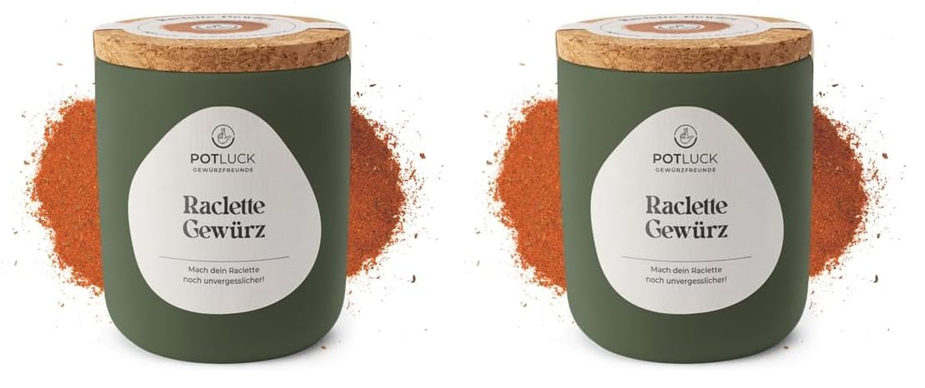 Repas-partage | Raclette Gewürz | Würzmischung im Keramiktopf | 70g | Végétalien, sans gluten et avec des ingrédients naturels