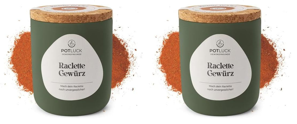 Repas-partage | Raclette Gewürz | Würzmischung im Keramiktopf | 70g | Végétalien, sans gluten et avec des ingrédients naturels