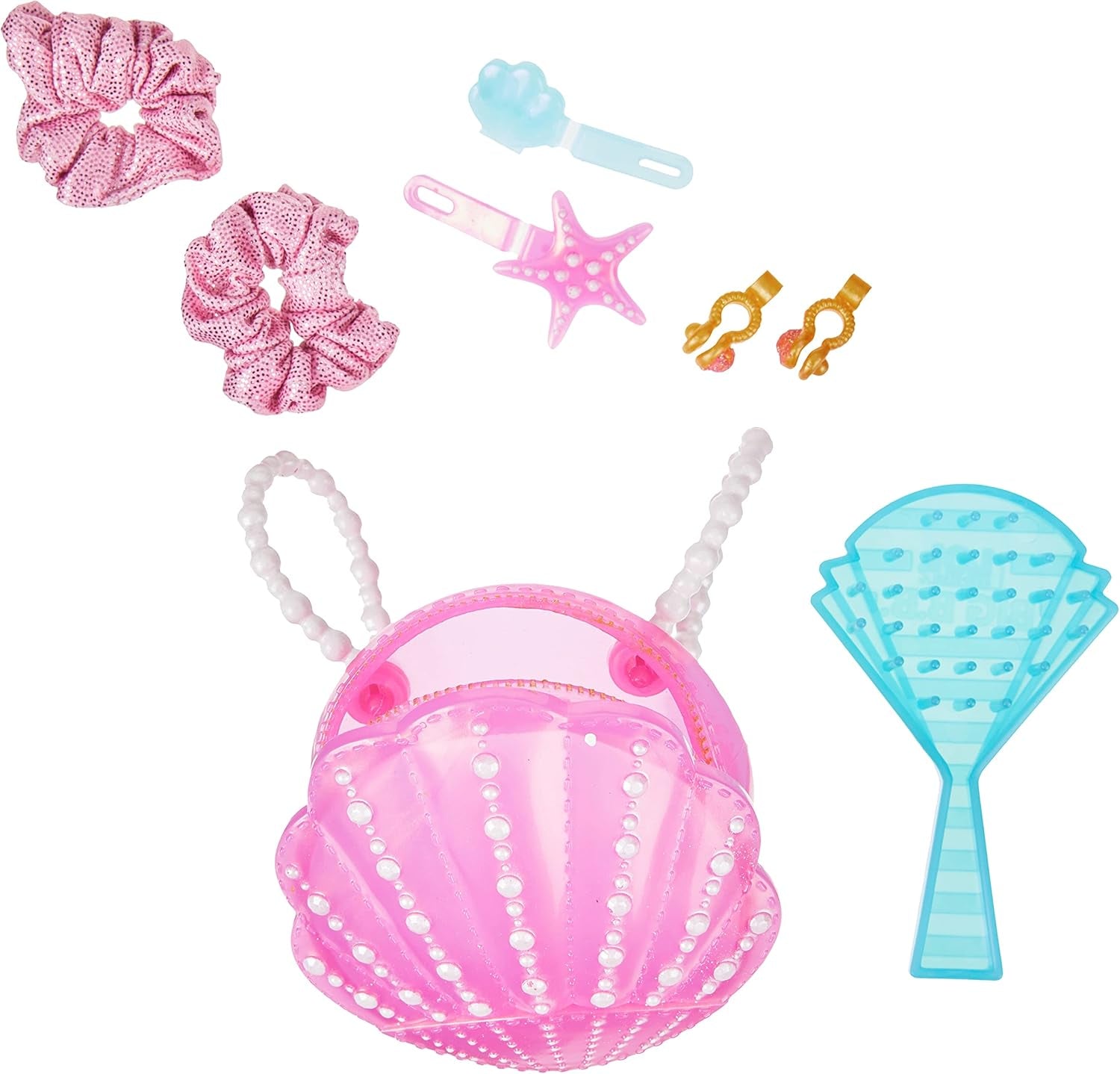 MDR. Surprendre! Big Baby Hair Hair Hair – SPLASH QUEEN – 27,94 cm, grosse poupée avec 14 accessoires, accessoires pour cheveux et cheveux véritables – pour enfants et adolescents à partir de 4 ans