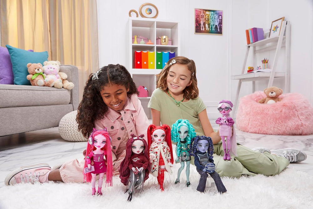 Rainbow High Shadow High Series 3 - Berrie Skies - Poupée mannequin verte - Tenue tendance et plus de 10 accessoires de jeu colorés - Idéal pour les 4-12 ans et les collectionneurs