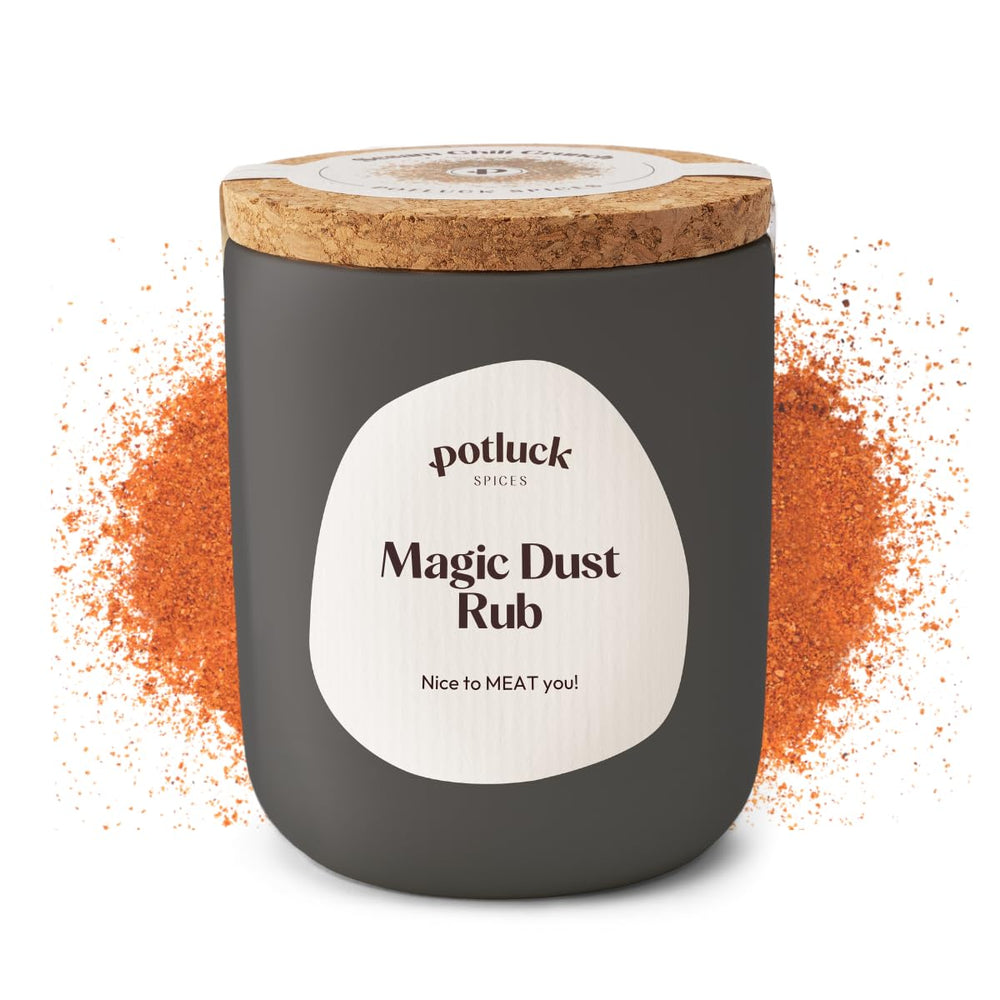 Repas-partage | Burger aux épices | Würzmischung im Keramiktopf | 100g | Végétalien, sans gluten et avec des ingrédients naturels