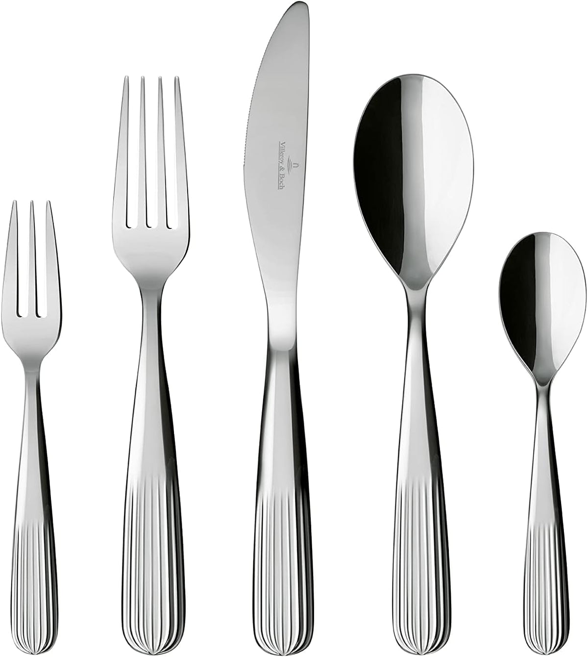 Villeroy & Boch - Ménagère Roseraie 30 pièces, 6 personnes Cuisine Naty Shop