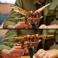 LEGO Icons La machine volante de Léonard de Vinci avec des ailes battantes - Comprend une figurine et un support - Ensemble de construction pour adultes - Ensemble de décoration pour la maison - Idée cadeau - 10363 Jeux de construction Besuche den LEGO-Store