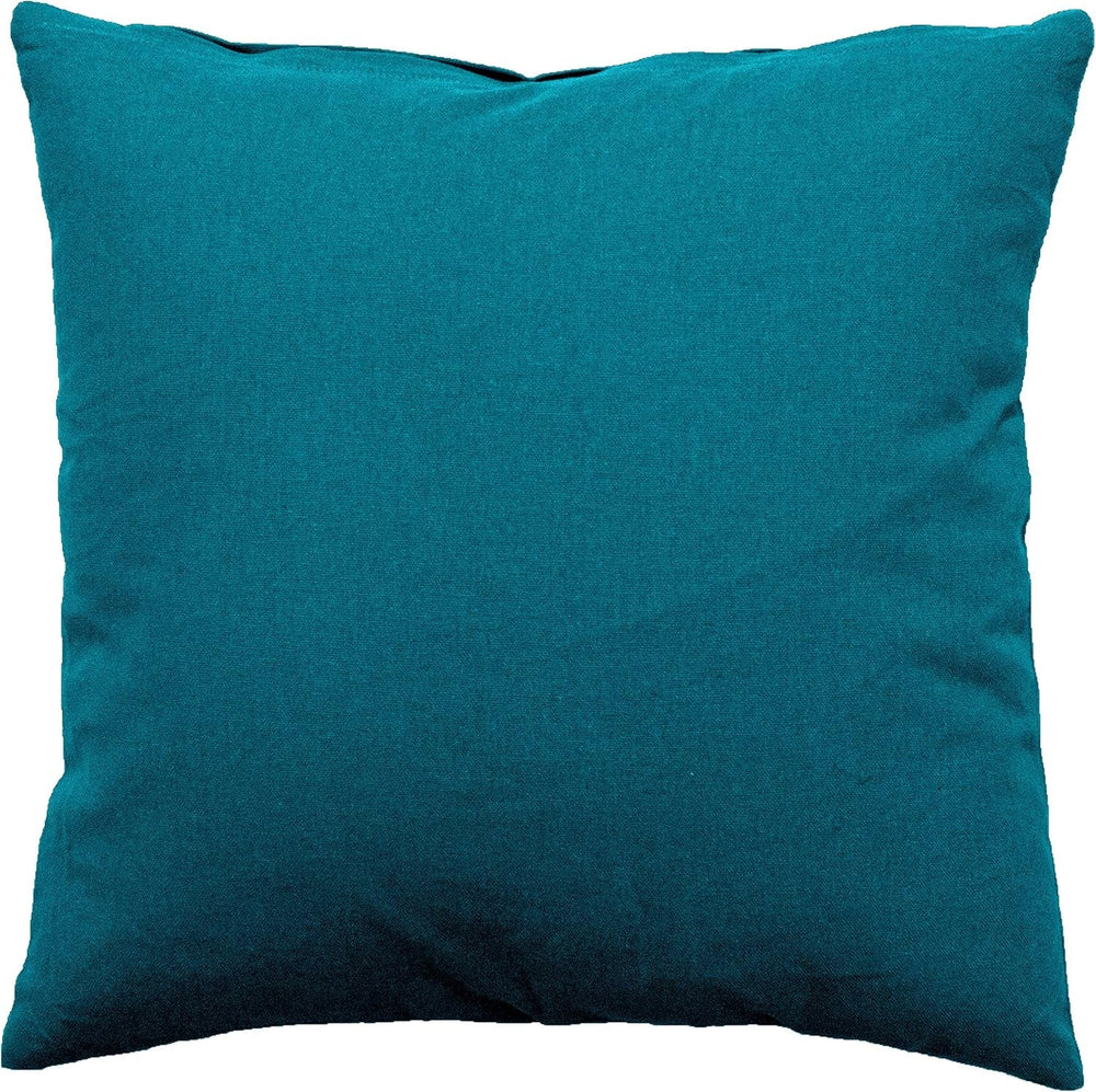 Couette avec 4 pompons, jute, 90 x 190 cm, argile, 2007AGCHLJT090190, 90 x 190 cm Naty Shop Quilts and Quilts Bleu (Bleu Canard)