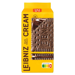 Biscuits croquants au cacao et crème au chocolat noir, paquet de 14, pour le stockage ou la vente (14 x 190 g)