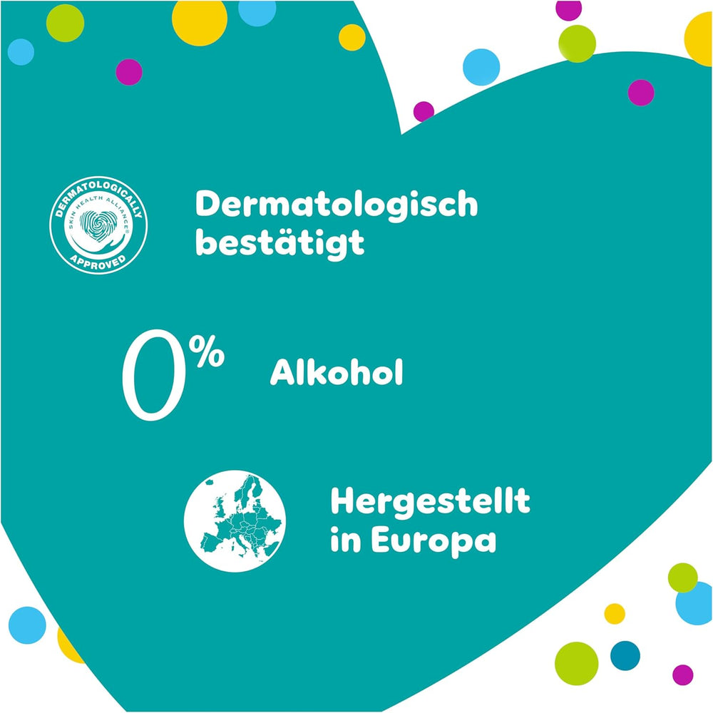 Lingettes humides Pampers Fresh Clean, 12 paquets de 52 lingettes, 624 lingettes au total, parfum léger, convient également aux mains et au visage