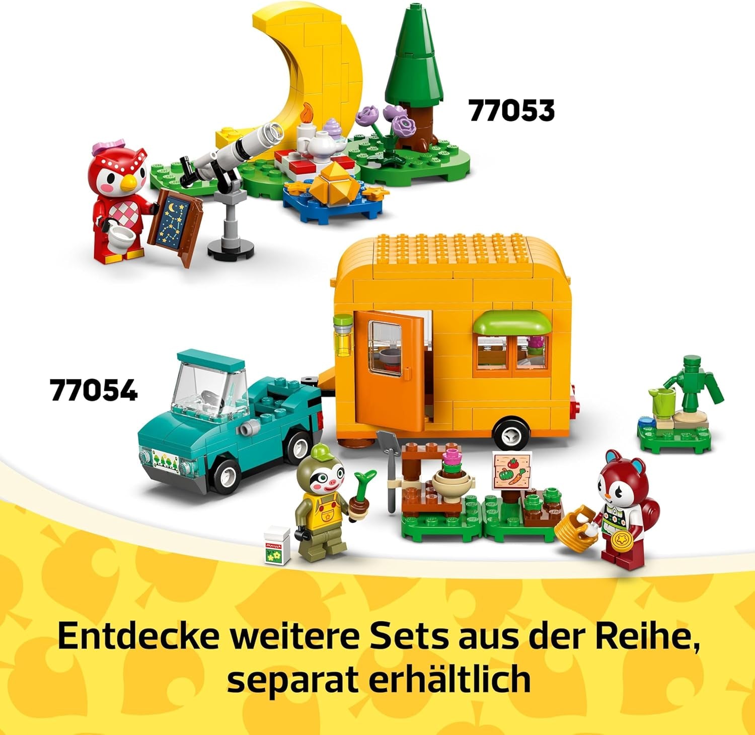 LEGO Animal Crossing Tailoring Sisters Ensemble de construction de jeu de rôle créatif, cadeau pour les filles, les garçons et les fans de jeux vidéo à partir de 6 ans, Ensemble de jeu d'aventure 77055 Ensembles de construction Besuche den LEGO-Store