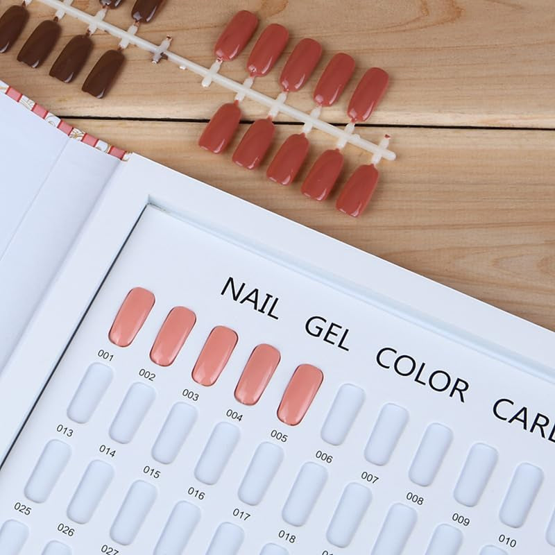 Palette de vernis à ongles 216 couleurs, présentoir à ongles, plaques de carte de couleur de vernis à ongles, nuancier d'ongles, accessoires de vernis à ongles