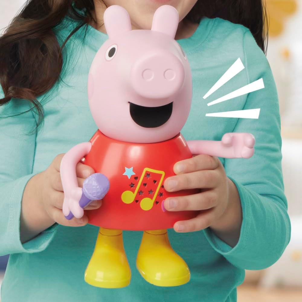 Peppa Pig, Peppa Musical-Puppe, spanische Version, Farbe (Hasbro G05185N0)