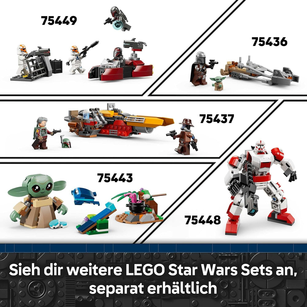 LEGO Star Wars 75452 Der Astromech-Droide BB-8 - Sammelbares 3D Modell zum Bauen und Ausstellen - DIY Deko - Geschenk zum Vatertag für alle Fans