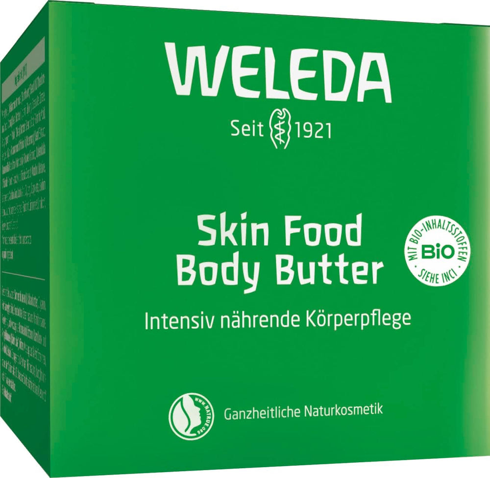 WELEDA Beurre Corporel Skin Food Bio, Crème de soin corps unisexe pour le soin des peaux sèches et rugueuses, 150 ml Douche et bain Naty Shop