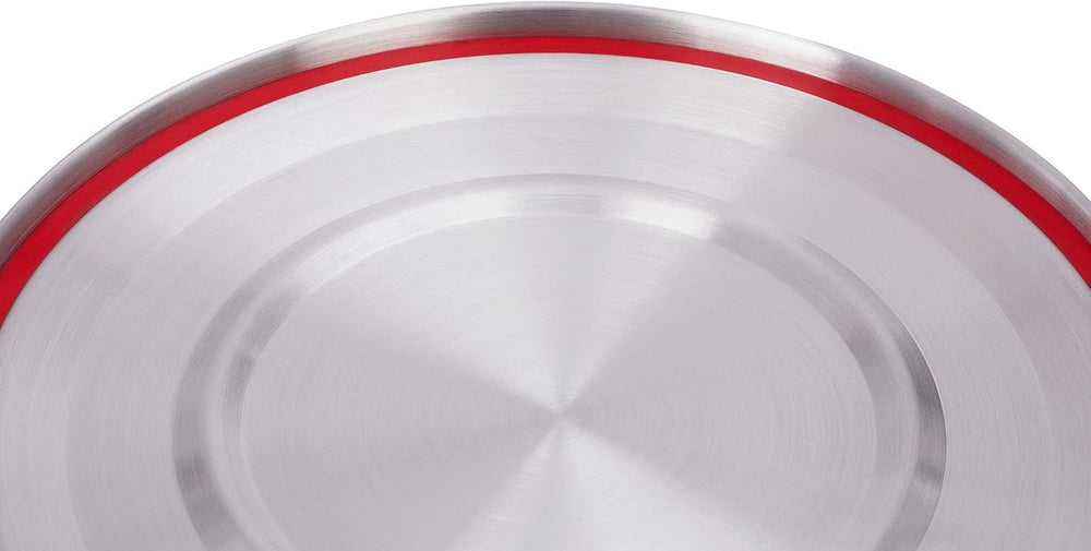 Tatonka Food Bowl - Récipient / bol alimentaire en acier inoxydable - Avec couvercle, clips de fixation et échelle de volume - Volume 0,5L / 0,75L / 1L Boîtes de conservation alimentaire Naty Shop