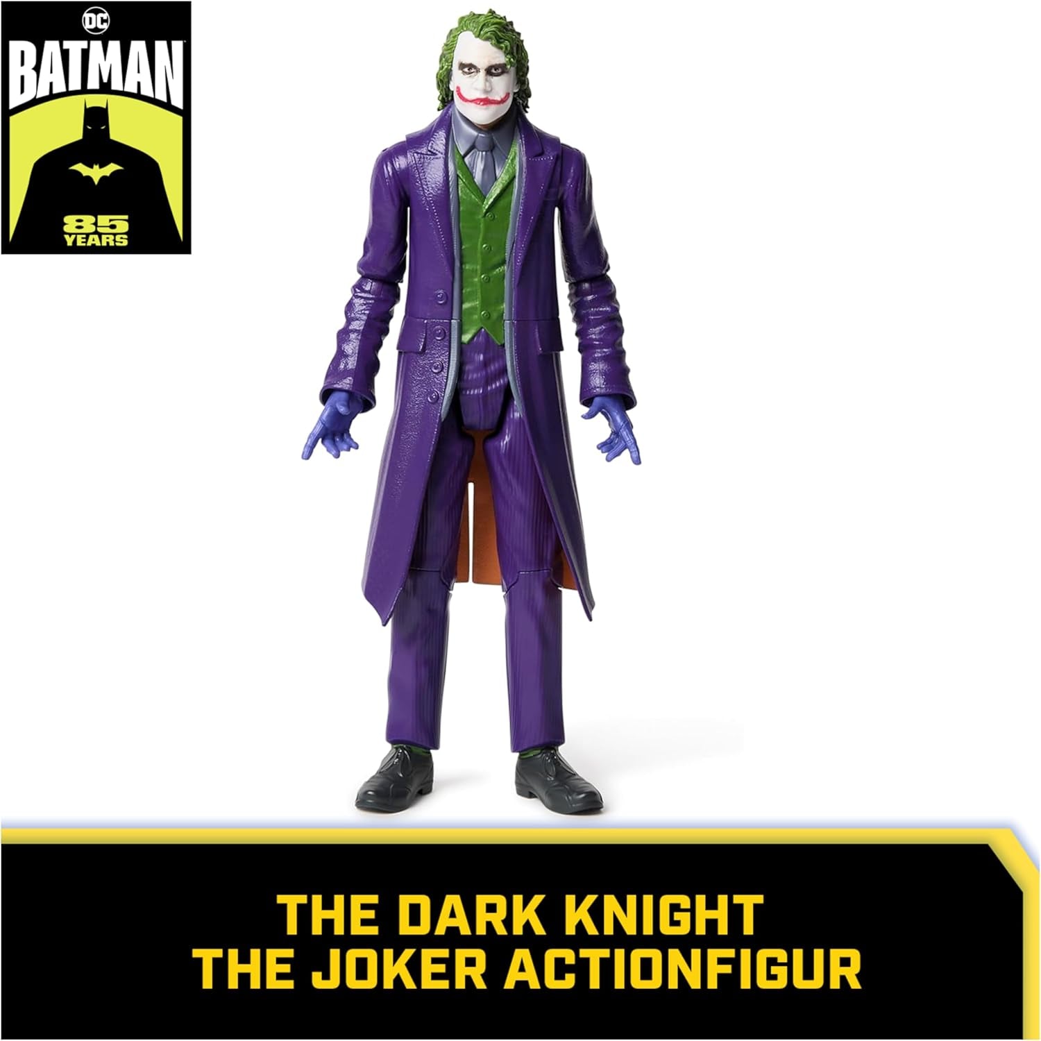 DC Comics the Dark Knight - Figurine Joker Connu de la trilogie légendaire le Dark Knight en 30cm. A partir de 3 ans Figurines Naty Shop