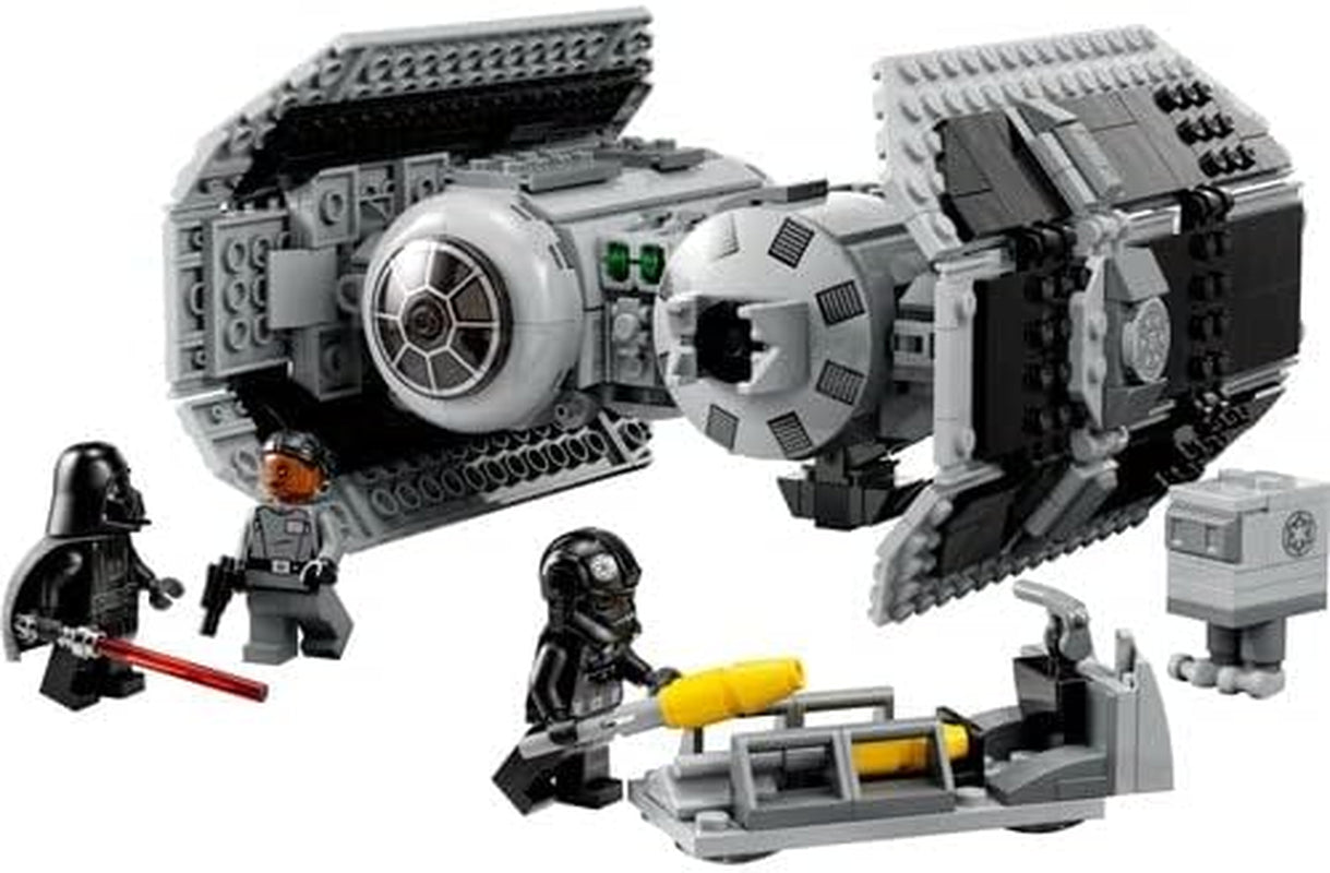 LEGO Star Wars Kit de modèle de bombardier TIE avec figurines de Dark Vador avec sabre laser et droïde Gonk, jouet à construire Starfighter en cadeau 75347 Jeux de construction Besuche an LEGO-Store