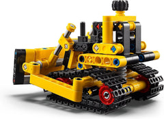 LEGO Technic Bulldozer lourd Jouet de construction Bulldozer Ajoutez à votre chantier de construction Jouet de construction pour enfants Cadeau technologique pour garçons et filles de 7 ans 42163 Ensembles de construction Besuche den LEGO-Store