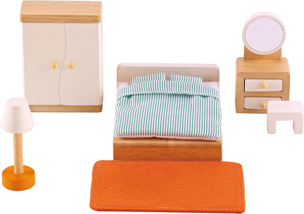 Hape E3459 - Chambre d'enfant, petites maisons de poupées Naty Shop