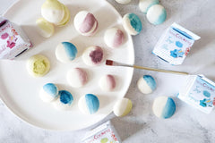 Scrapcooking - Colorant Alimentaire Vert Citron - Poudre Pailletée Comestible pour Surfaces - Pour Gâteaux, Biscuits, Macarons, Chocolat et Fudge - Vert Citron - 4087