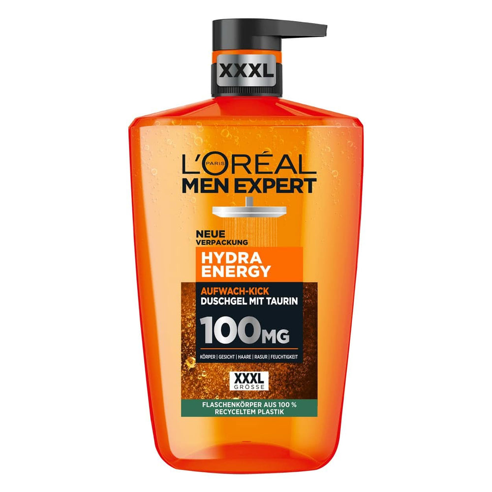 L'Oréal Men Expert XXXL Gel douche et shampoing pour homme, 1 litre Naty Shop 1 litre