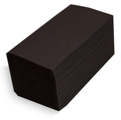 Serviettes 40 X 40, Serviettes Airlaid, 30, Noir