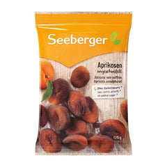 Seeberger Abricots secs non traités au goût sucré-fruité - sans sucre ajouté, 13 x 125 grammes Naty Shop produits déshydratés 13 x 125 grammes