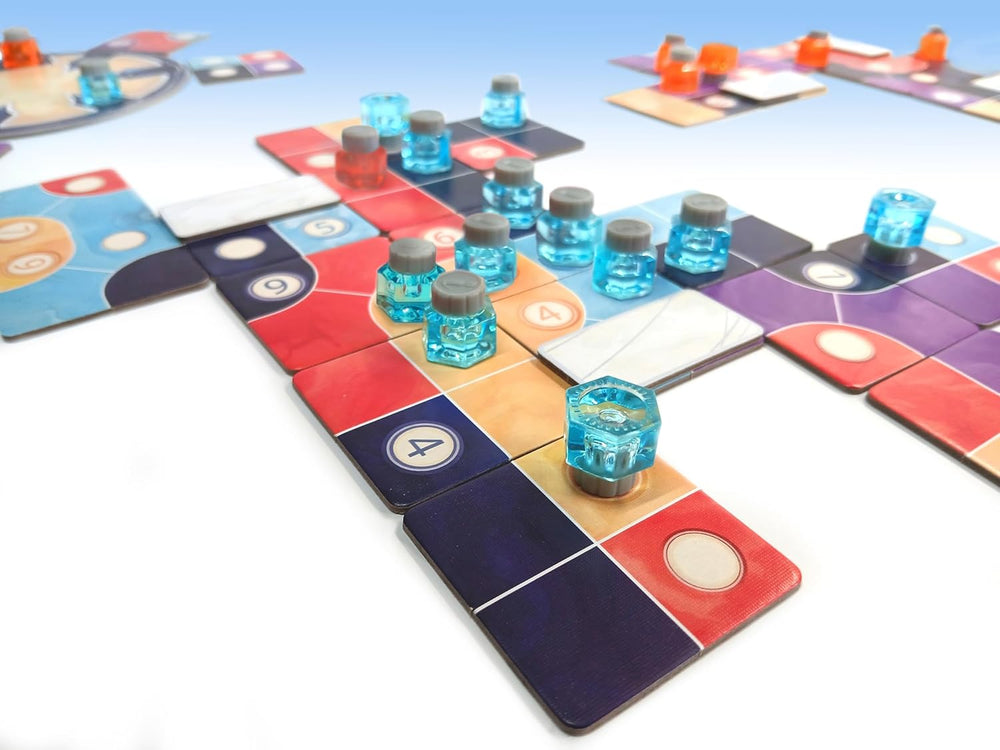 Asmodee, Ink, Final Score Games, Jeu familial de stratégie et d'art, 1 à 4 joueurs, 8 ans et plus, 30 à 45 min, Version allemande