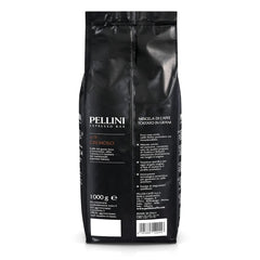 Pellini N.9 Cremoso, grains de café pour expresso 1Kg, mélange d'Arabica et de Robusta Coffee Naty Shop