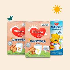 Milupa Lait pour enfants Milumil 1 plus - à partir de 1 an - pour les petits enfants en phase de croissance - accompagne le développement naturel - 5 x 550 g de poudre Mère et Enfant Naty Shop
